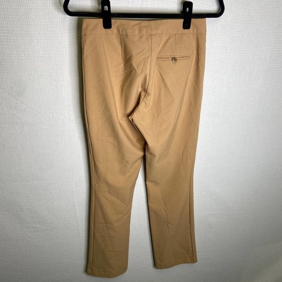 Sigrid Olsen | Tan Brown Dressy Pants Size 2‎ - Picture 4 of 5